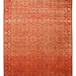 Tapete de lã - 395 x 295 cm - laranja