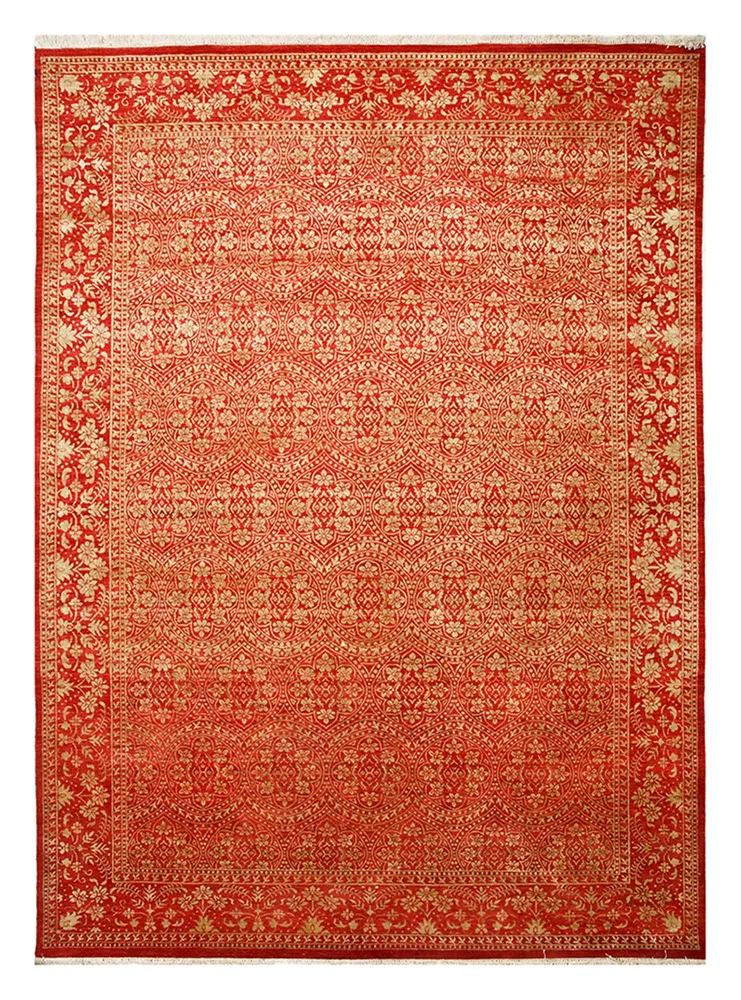Tapete de lã - 395 x 295 cm - laranja