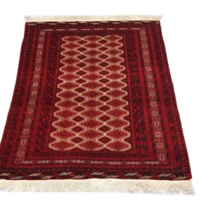 Tapete afegão - 170 x 118 cm - vermelho