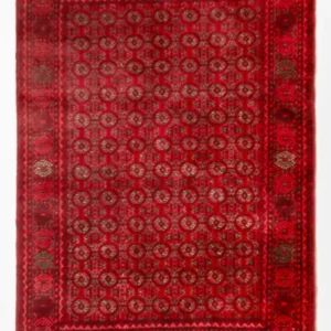 Tapete afegão - Bukhara - 200 x 125 cm - vermelho