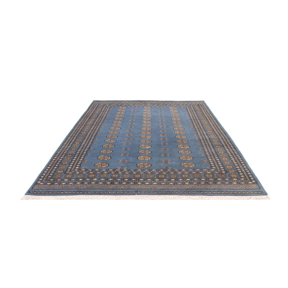 Tapete afegão - Bukhara - 309 x 205 cm - azul