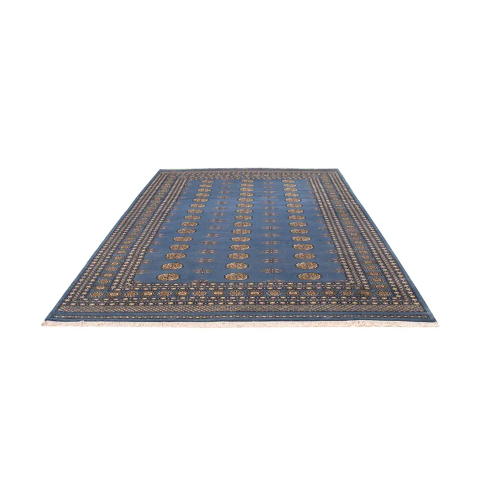Tapete afegão - Bukhara - 315 x 207 cm - azul