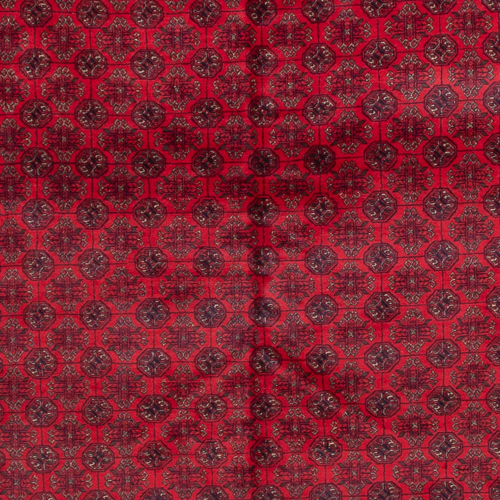 Tapete afegão - Bukhara - 336 x 248 cm - vermelho