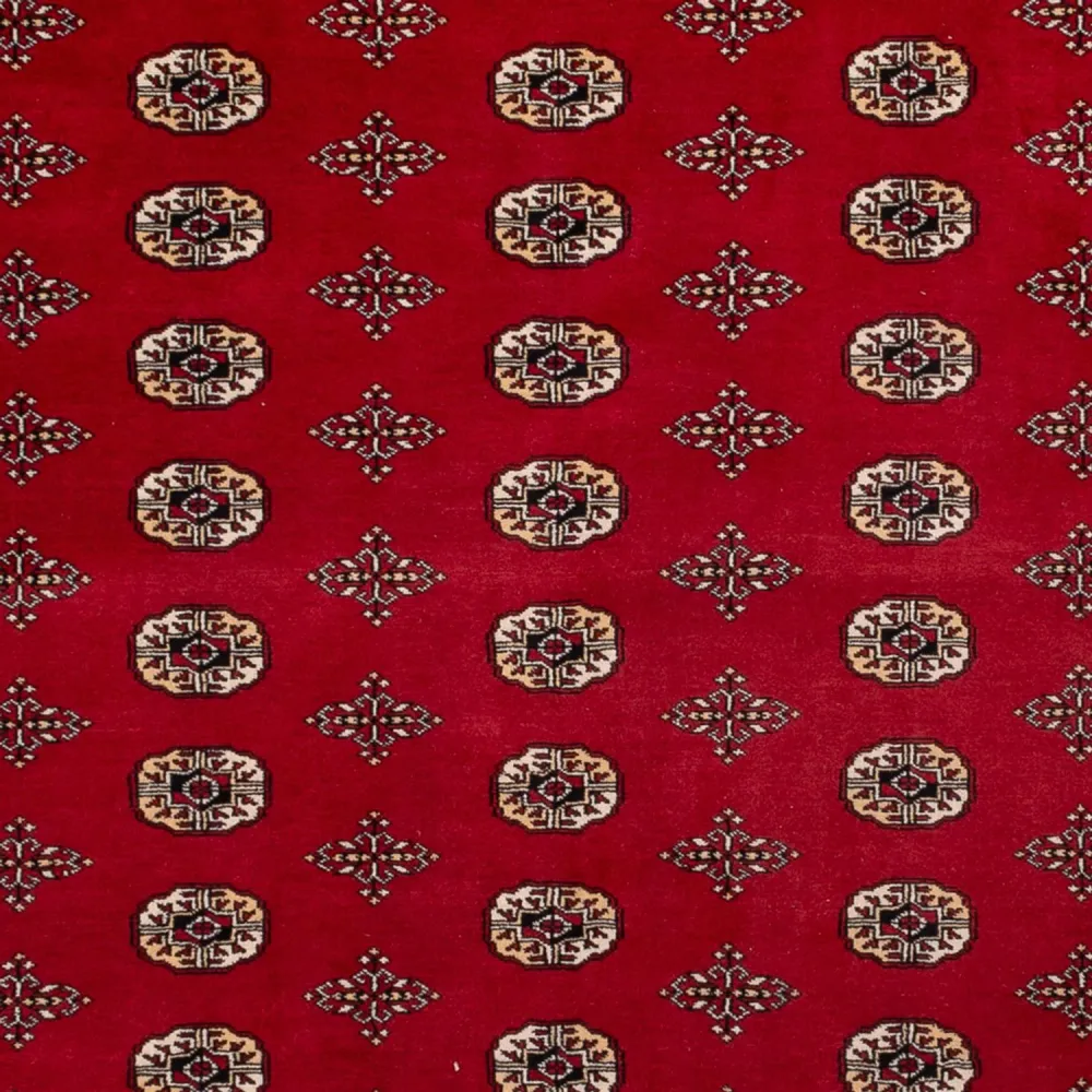 Tapete afegão - Bukhara - 387 x 276 cm - vermelho