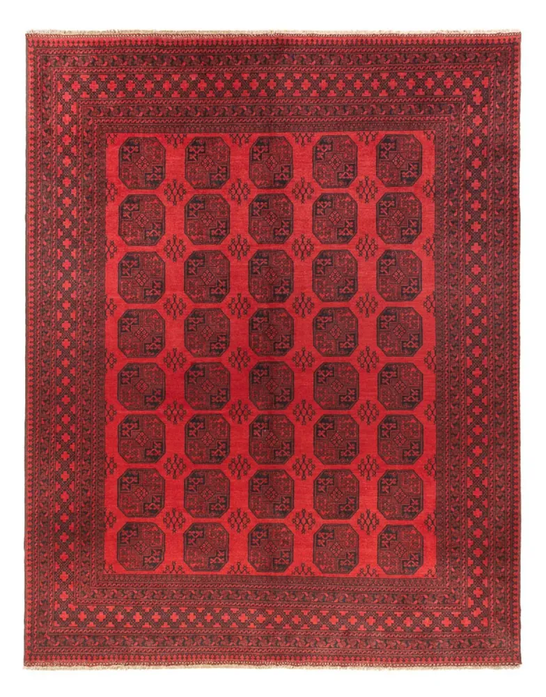 Tapete afegão - Filpa - 384 x 295 cm - vermelho