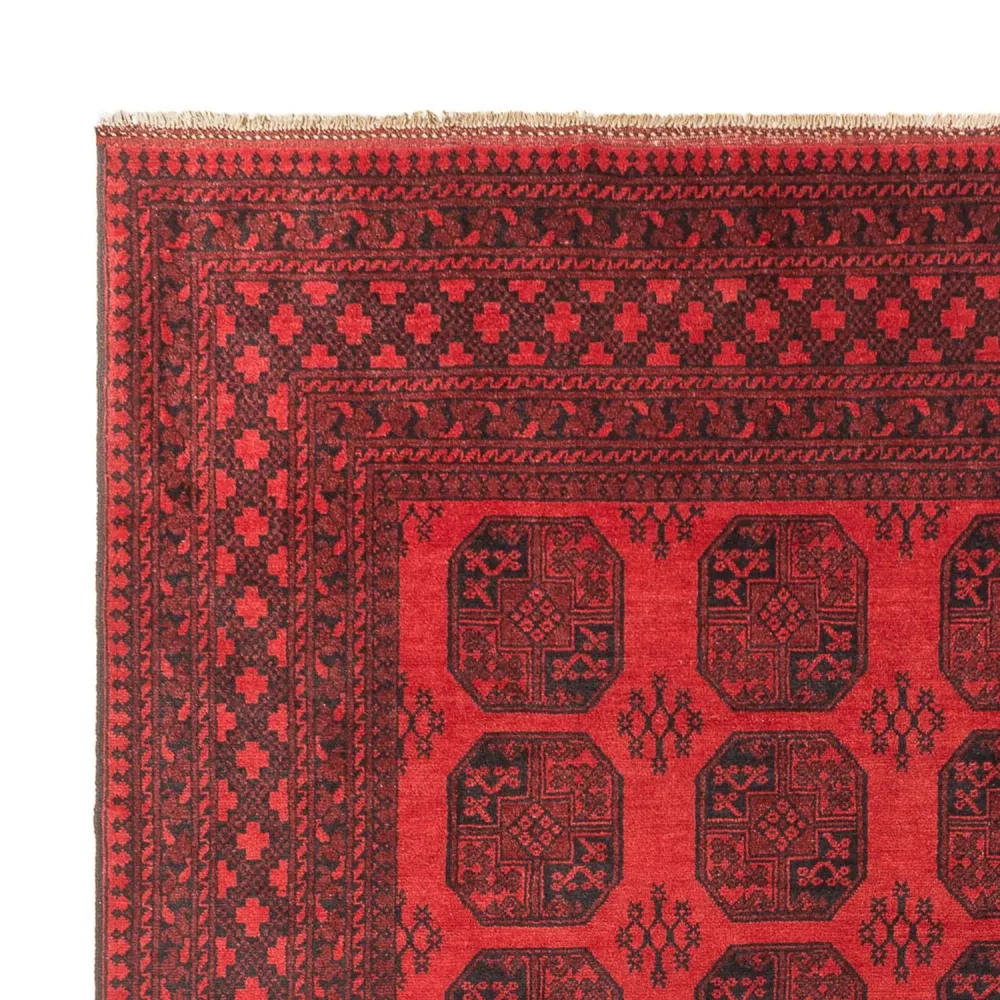 Tapete afegão - Filpa - 384 x 295 cm - vermelho