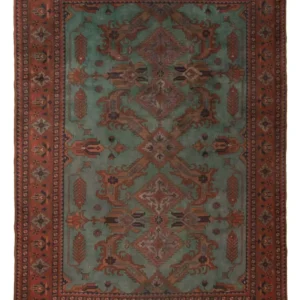 Tapete afegão - Hatshlu - 307 x 220 cm - castanho
