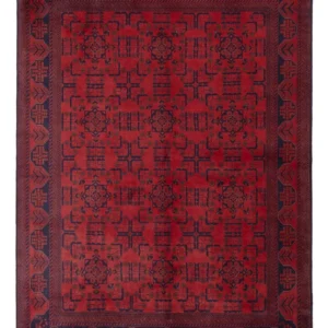 Tapete afegão - Kunduz - 236 x 175 cm - vermelho