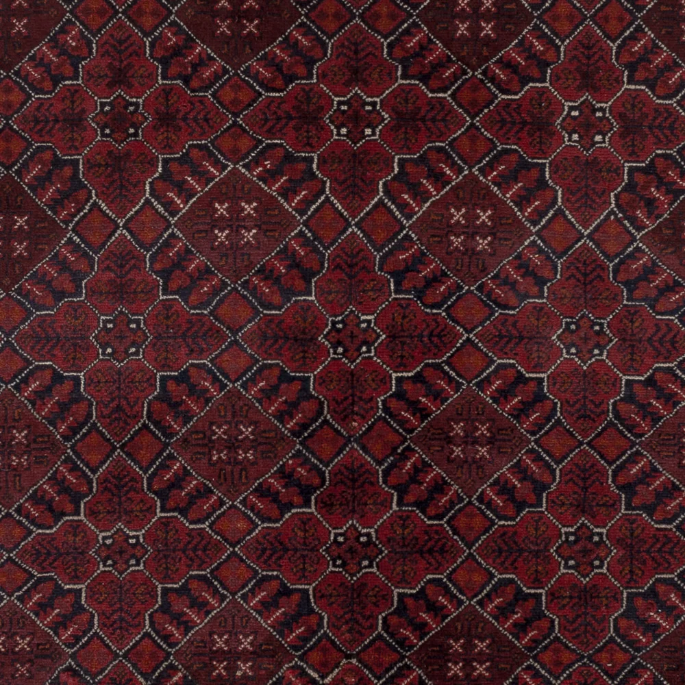 Tapete afegão - Kunduz - 292 x 200 cm - vermelho
