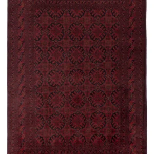Tapete afegão - Kunduz - 295 x 202 cm - vermelho