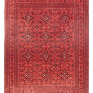 Tapete afegão - Kunduz - 379 x 297 cm - vermelho