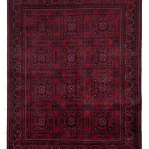 Tapete afegão - Real - 195 x 151 cm - vermelho