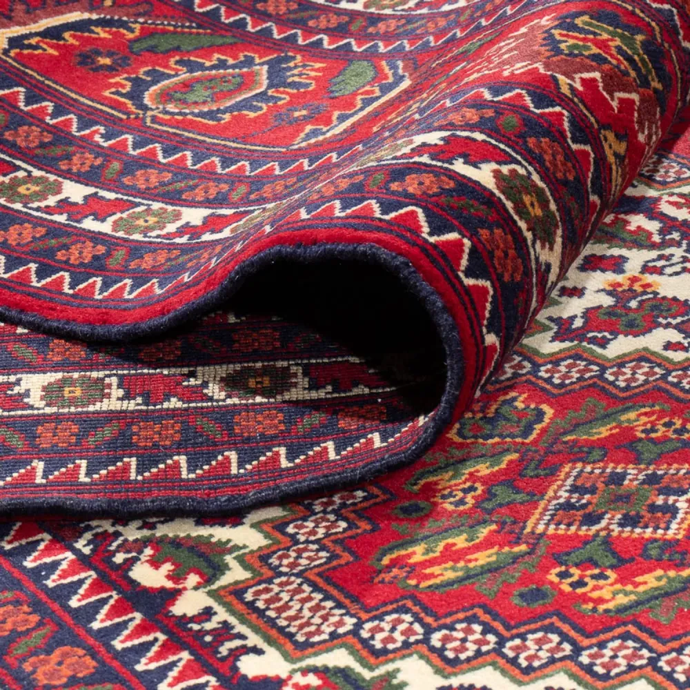 Tapete afegão - Real - 385 x 300 cm - multicolorido