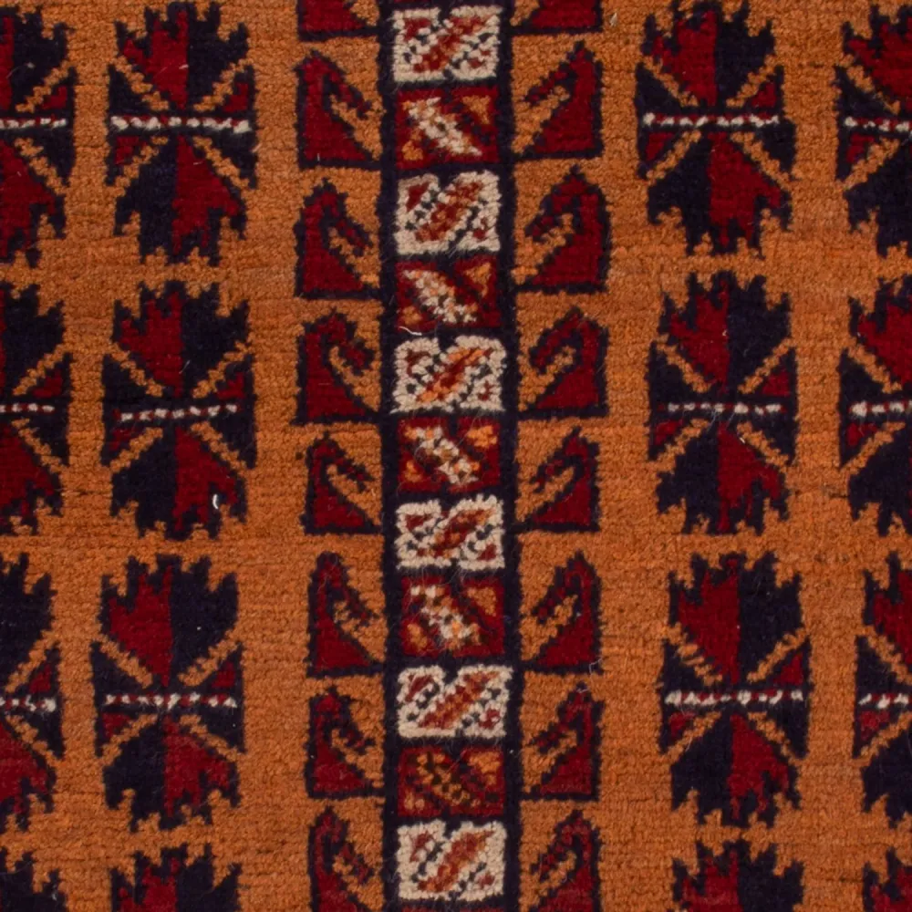 Tapete Baluch - 123 x 76 cm - camelo