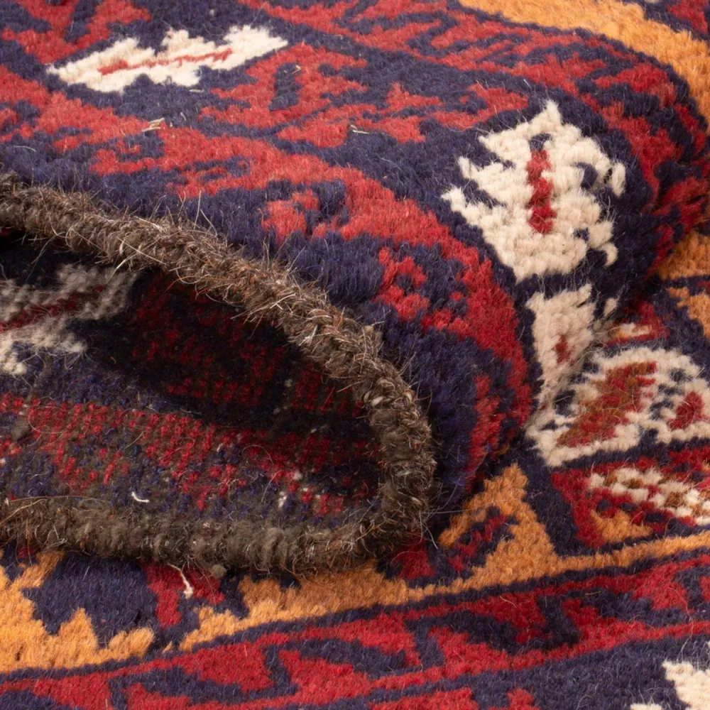 Tapete Baluch - 123 x 76 cm - camelo