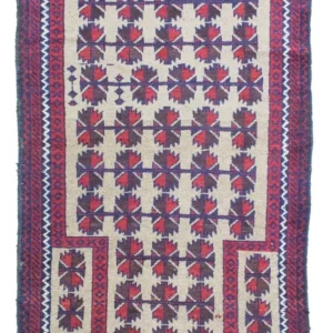 Tapete Baluch - 126 x 80 cm - bege