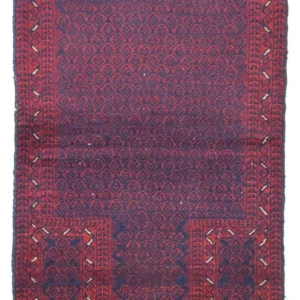 Tapete Baluch - 135 x 83 cm - azul