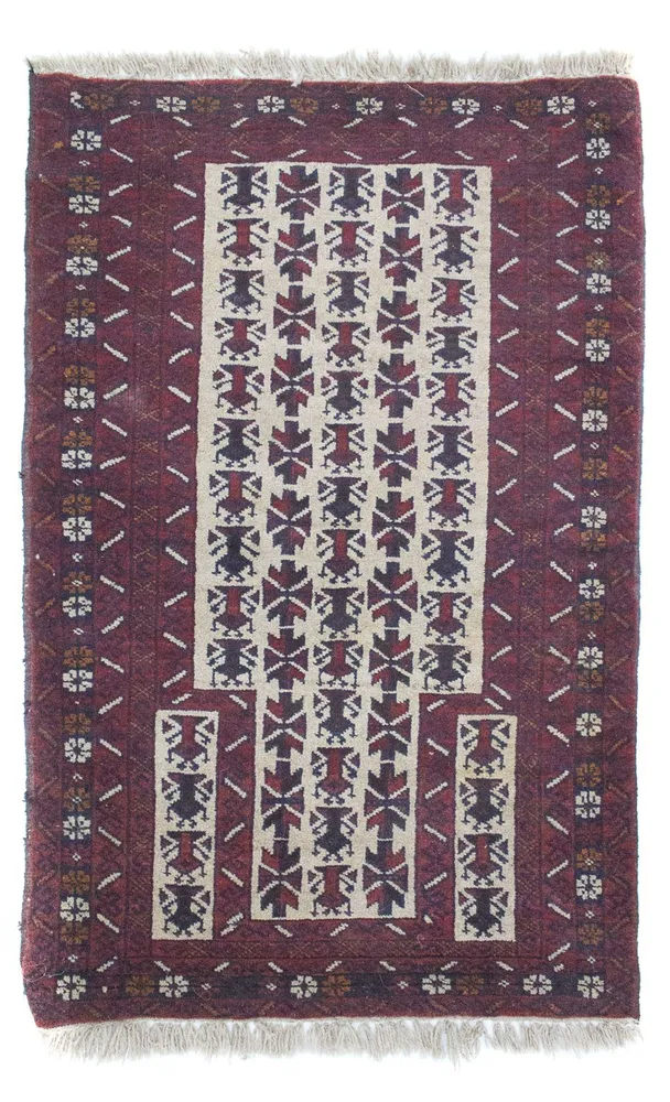 Tapete Baluch - 136 x 81 cm - bege