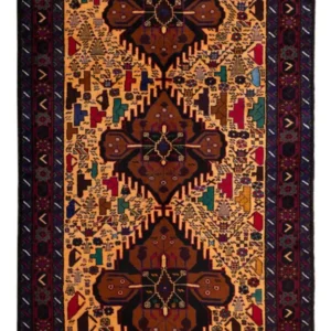 Tapete Baluch - 197 x 116 cm - bege