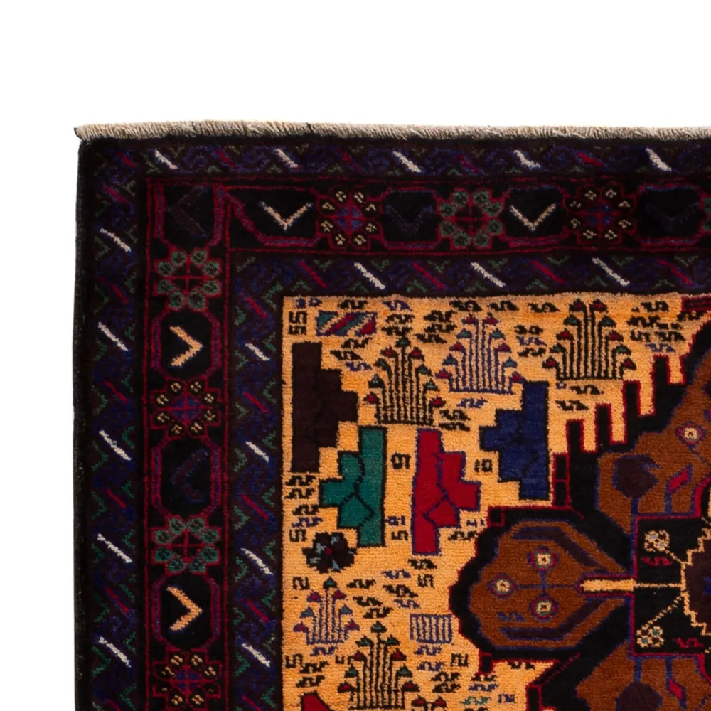 Tapete Baluch - 197 x 116 cm - bege
