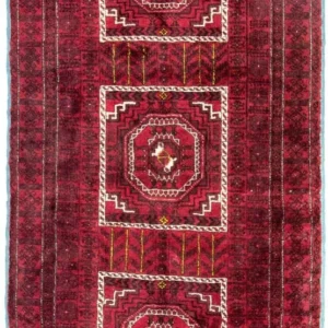 Tapete Baluch - 270 x 130 cm - vermelho
