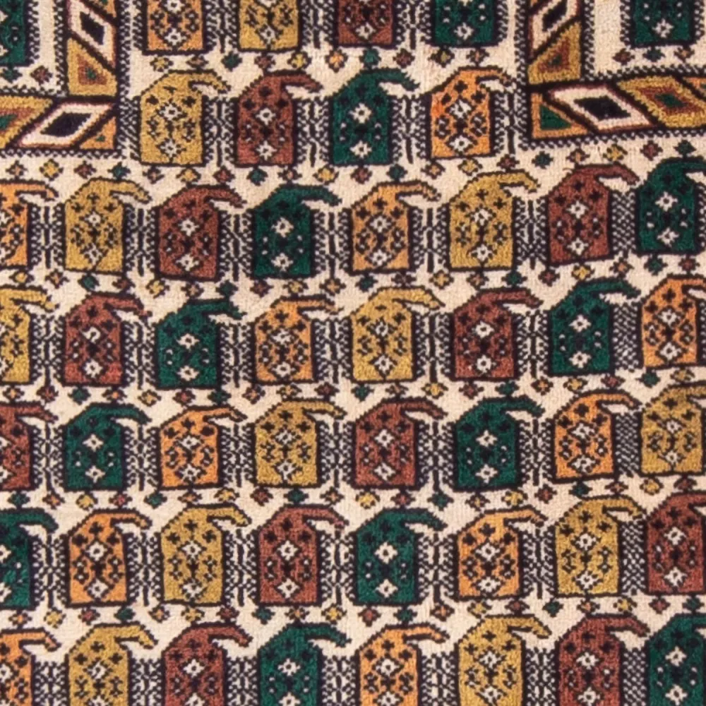 Tapete Baluch - Rug de Oração - 126 x 82 cm - multicolorido