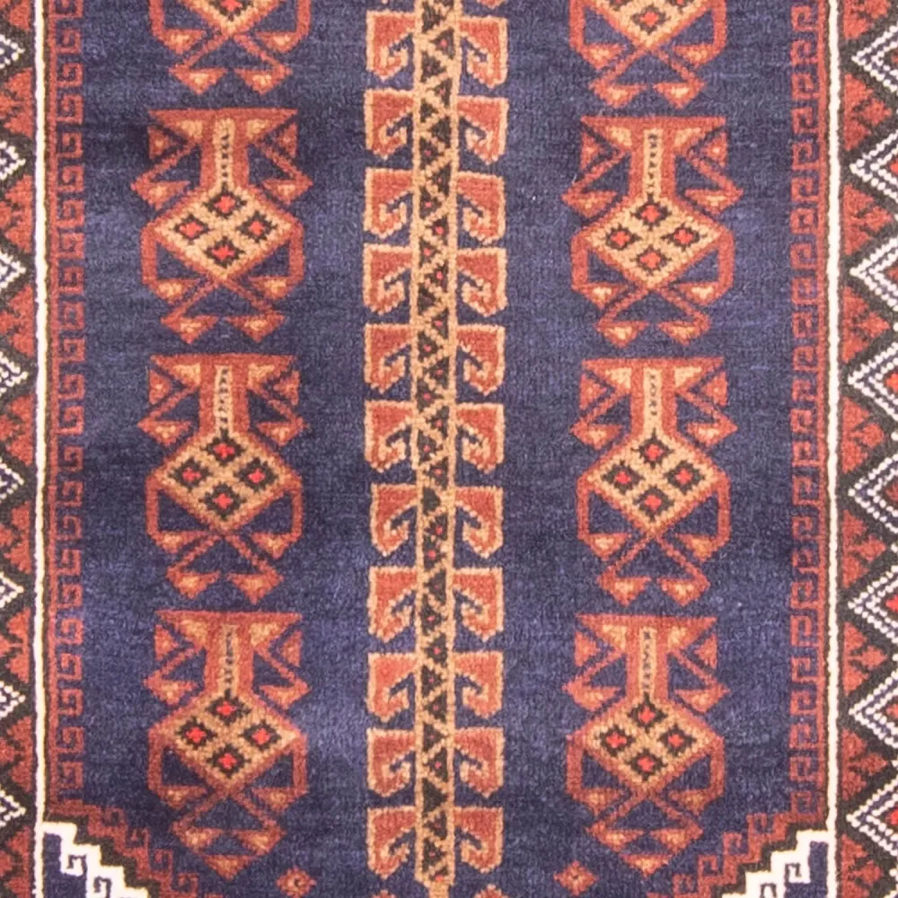Tapete Baluch - Rug de Oração - 147 x 92 cm - azul