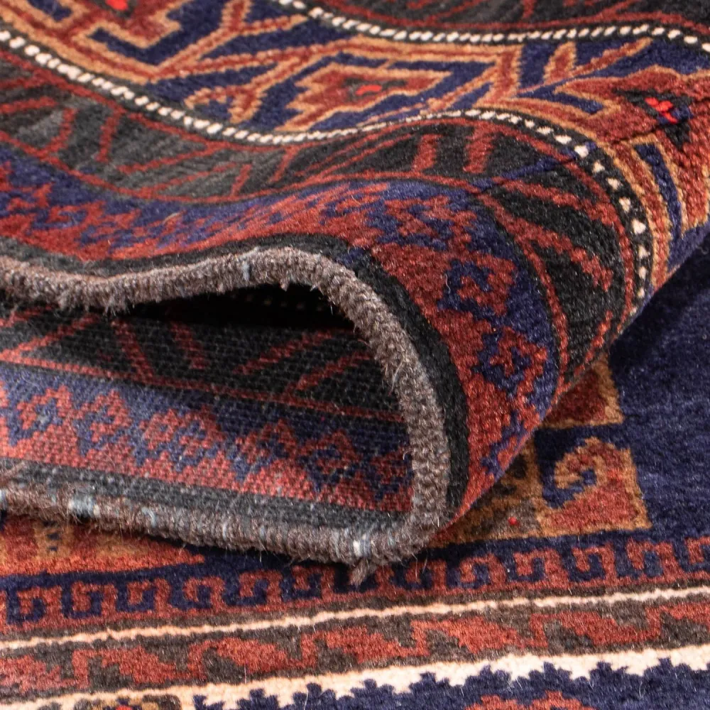 Tapete Baluch - Rug de Oração - 147 x 92 cm - azul
