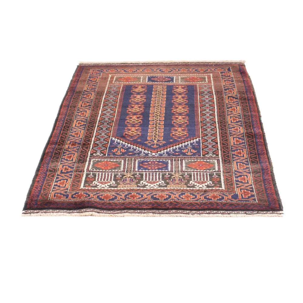 Tapete Baluch - Rug de Oração - 147 x 92 cm - azul
