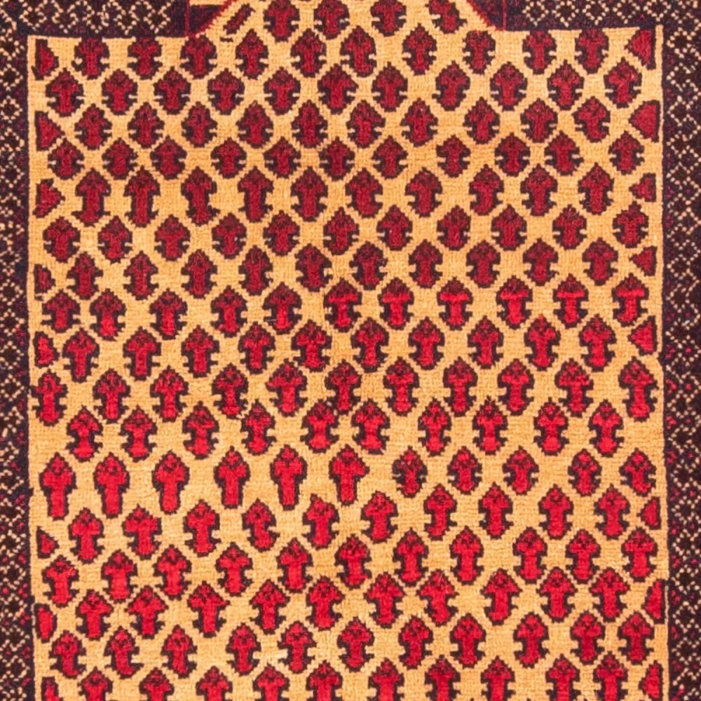 Tapete Baluch - Rug de Oração - 147 x 86 cm - bege