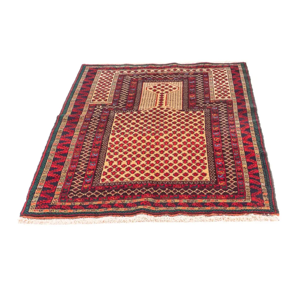 Tapete Baluch - Rug de Oração - 147 x 86 cm - bege