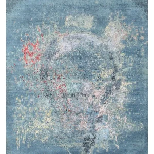 Tapete de desenhador - 242 x 163 cm - azul-mar