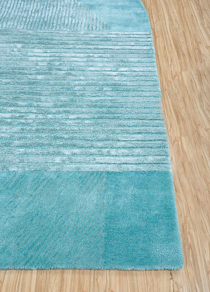 Tapete de desenhador forma especial - 210 x 150 cm - turquesa
