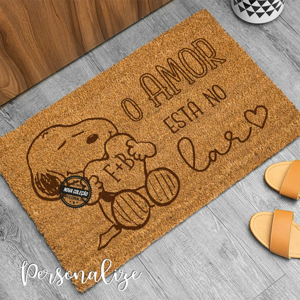 Tapete de entrada "Snoopy"