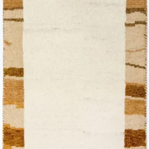 Tapete Gabbeh - Indus - 142 x 72 cm - bege