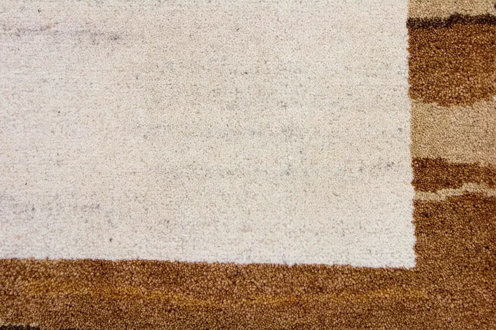 Tapete Gabbeh - Indus - 142 x 72 cm - bege