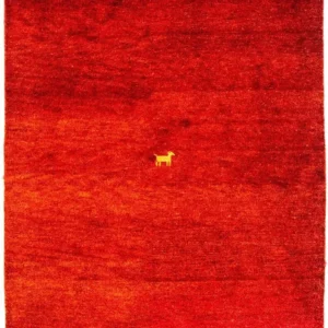 Tapete Gabbeh - Indus - 176 x 118 cm - vermelho