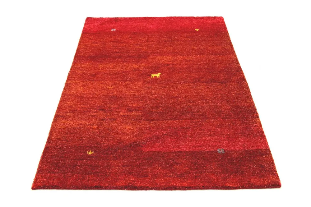 Tapete Gabbeh - Indus - 176 x 118 cm - vermelho