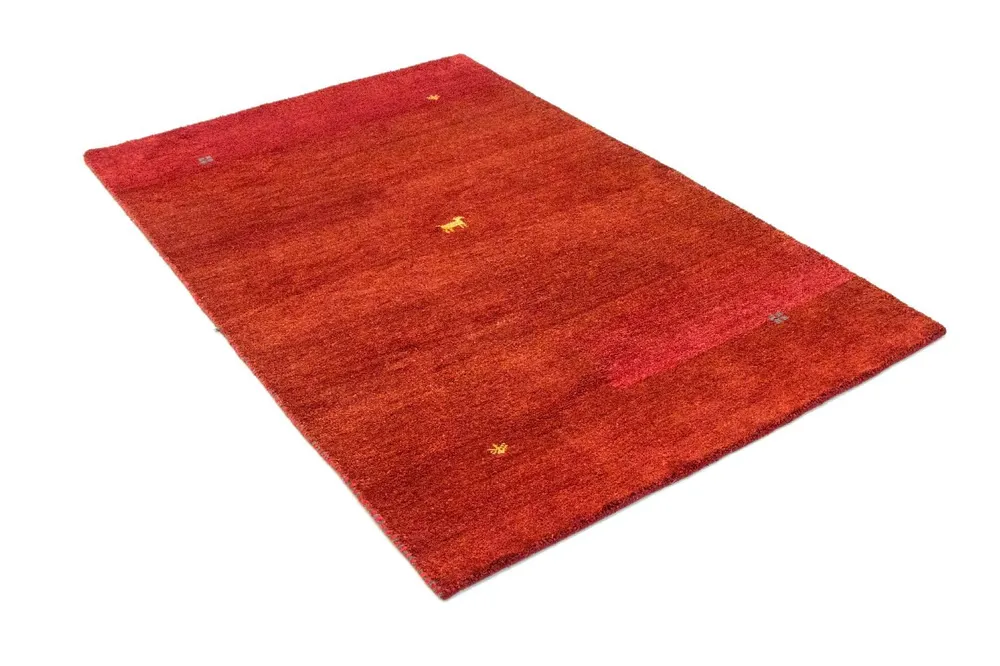 Tapete Gabbeh - Indus - 176 x 118 cm - vermelho