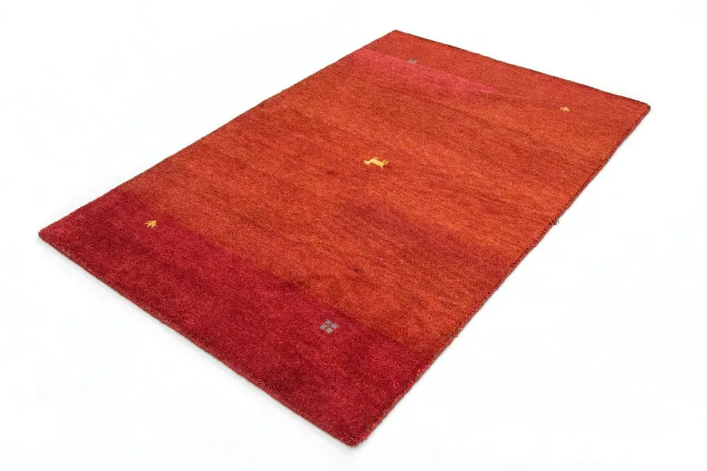 Tapete Gabbeh - Indus - 176 x 118 cm - vermelho