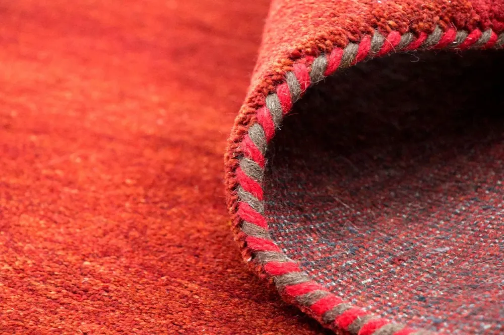 Tapete Gabbeh - Indus - 176 x 118 cm - vermelho