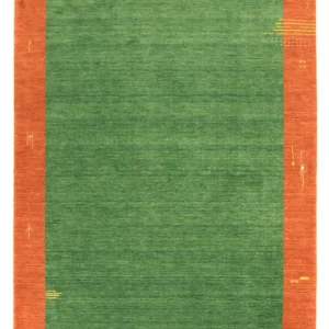 Tapete Gabbeh - Indus - 180 x 120 cm - verde
