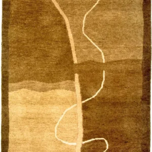 Tapete Gabbeh - Indus - 199 x 145 cm - multicolorido