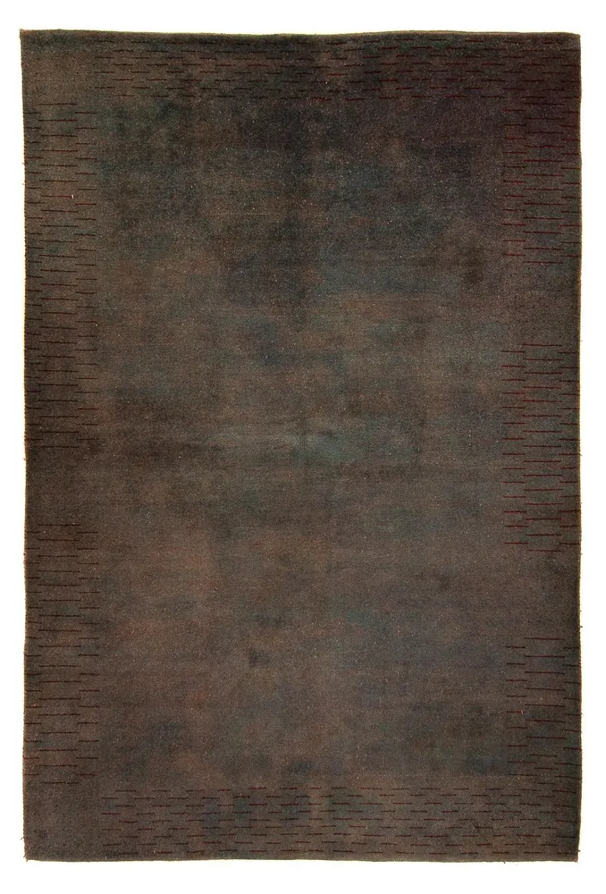 Tapete Gabbeh - Indus - 300 x 200 cm - castanho escuro
