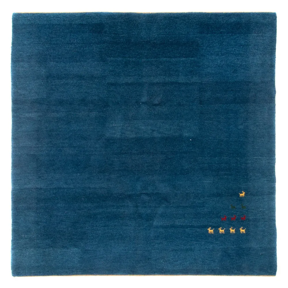 Tapete Gabbeh - Indus praç - 254 x 251 cm - azul