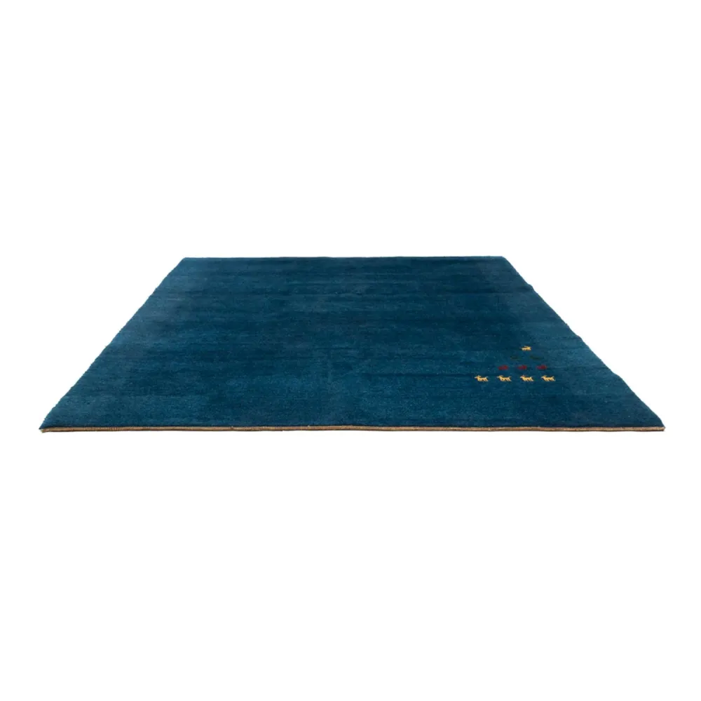 Tapete Gabbeh - Indus praç - 254 x 251 cm - azul