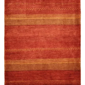 Tapete Gabbeh - Kashkuli Persa - 117 x 99 cm - multicolorido