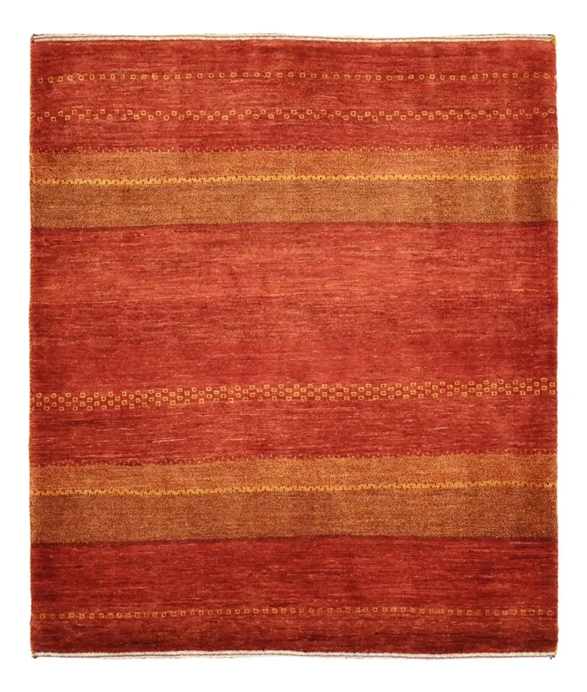 Tapete Gabbeh - Kashkuli Persa - 117 x 99 cm - multicolorido