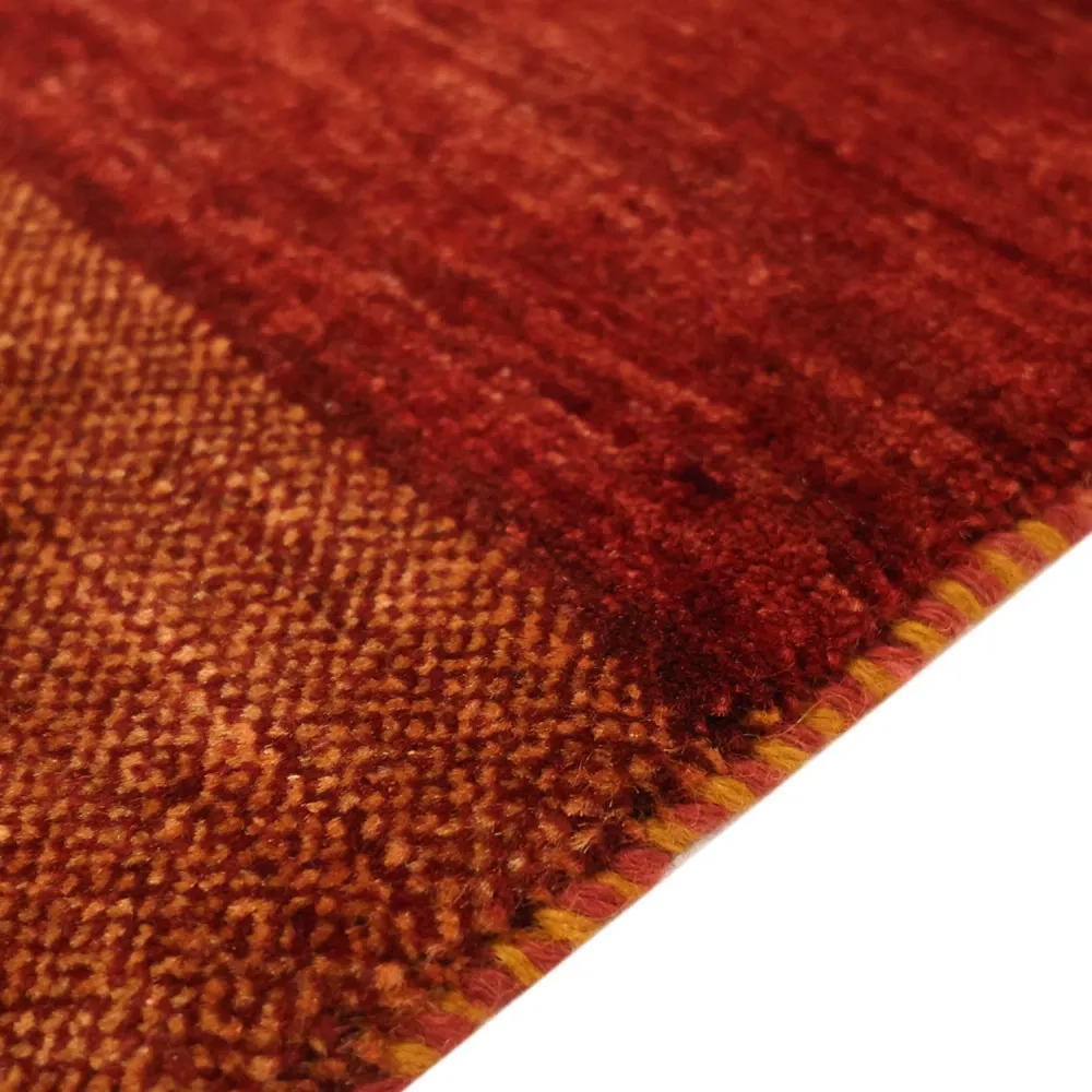 Tapete Gabbeh - Kashkuli Persa - 117 x 99 cm - multicolorido