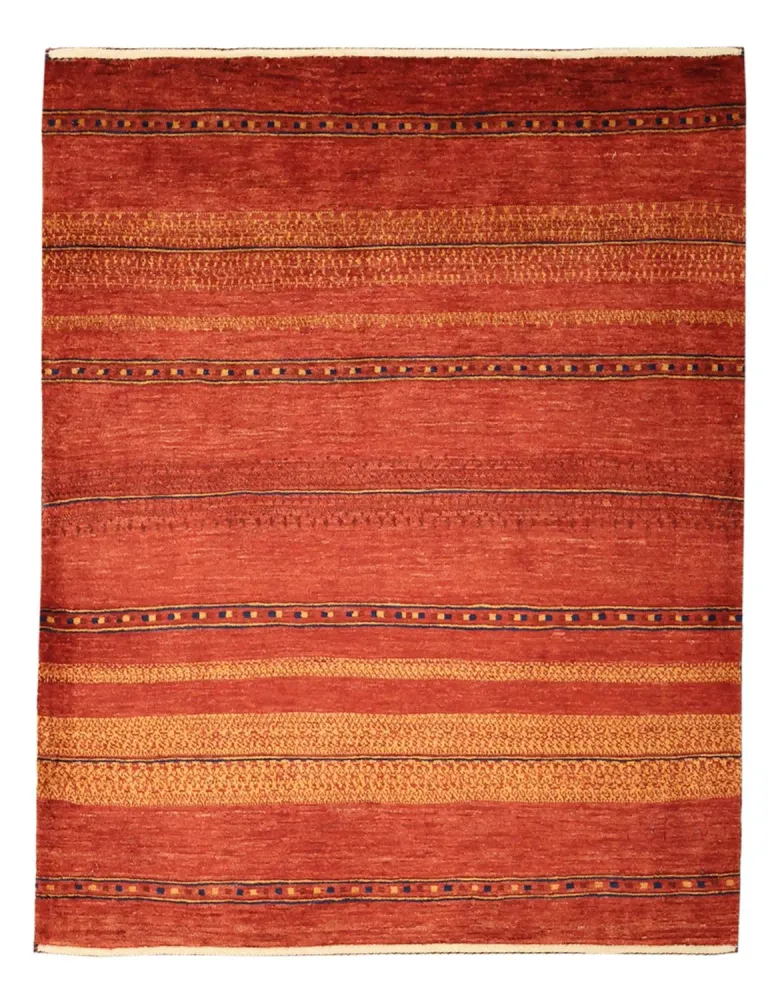 Tapete Gabbeh - Kashkuli Persa - 122 x 98 cm - multicolorido